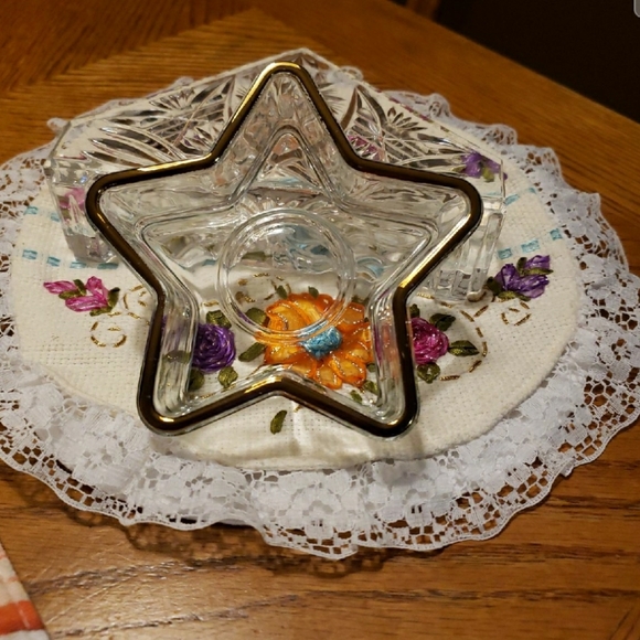 NEW! 1997 Vintage HOLIDAY GOLD Indiana Glass Party - Picture 11 of 11